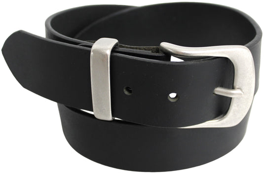 Solid Brass Buckle and Keeper. Quality Full Grain Genuine Leather Belt | Style No: 41004