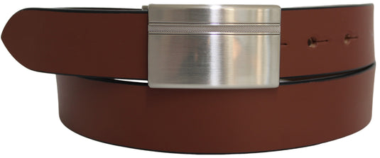 Hide & Chic Full Grain Leather Men’s Belt. Style 41025