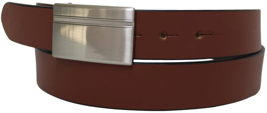 Hide & Chic Full Grain Leather Men’s Belt. Style 41025
