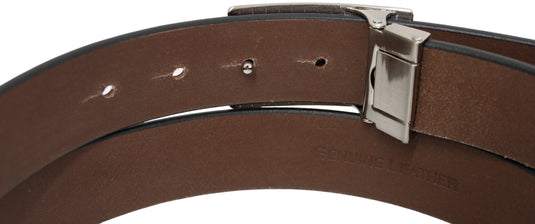 Hide & Chic Full Grain Leather Men’s Belt. Style 41025