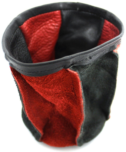 Black Leather Twista Australian Made Coin Purse STYLE NO: 11029 Hide & Chic