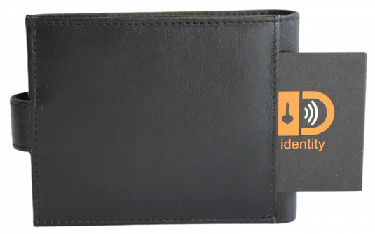 RFID LINED Hide Leather Wallet. Style 11000. Hide & Chic