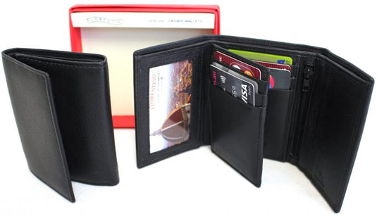 Florentino RFID Quality Full Grain Cow Hide Leather Wallet. Style 11005