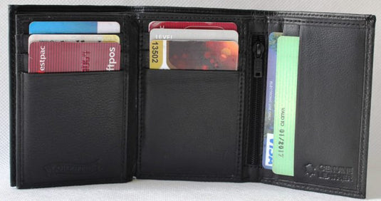 Florentino RFID Quality Full Grain Cow Hide Leather Wallet. Style 11005