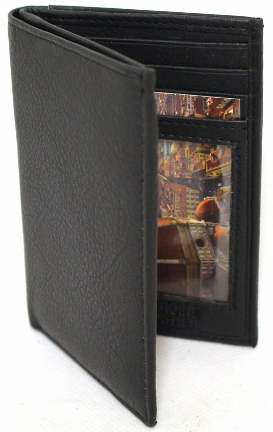 RFID Security Lined Leather Wallet Quality Full Grain Cow Hide Leather. Style No: 11008 Hide & Chic