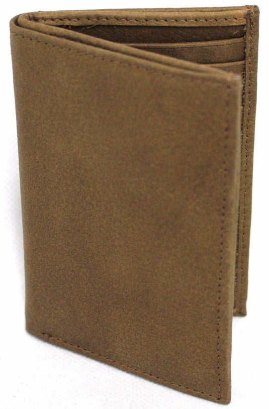 RFID Security Lined Leather Wallet Quality Full Grain Cow Hide Leather. Style No: 11008 Hide & Chic