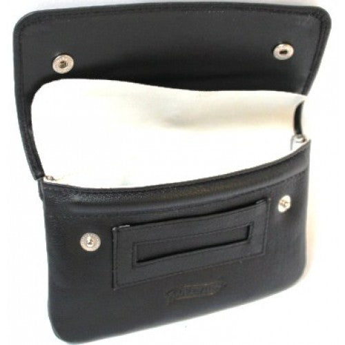 Tobacco Full Grain Cow Hide Leather Pouch. Style: 11013. Florentino and Hide & Chic