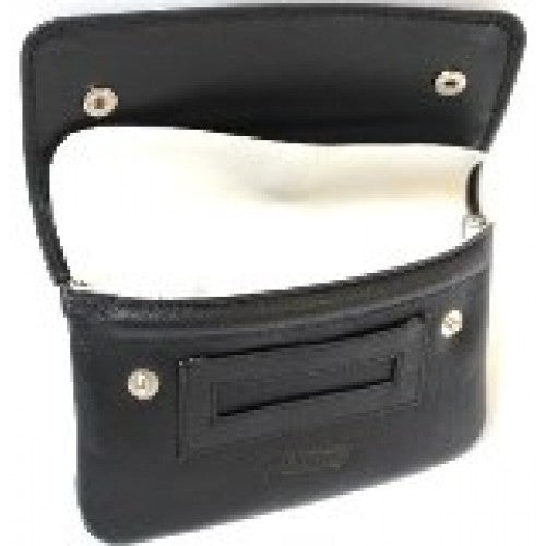 Tobacco Full Grain Cow Hide Leather Pouch. Style: 11013. Florentino and Hide & Chic