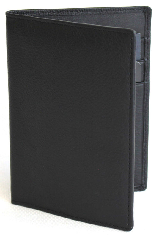 RFID Security Lined Leather Passport Holder Full Grain Cow Hide Leather. Style number: 11017 Hide & Chic