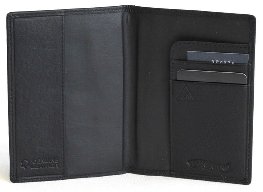 RFID Security Lined Leather Passport Holder Full Grain Cow Hide Leather. Style number: 11017 Hide & Chic