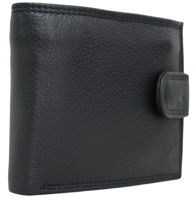 Quality Full Grain Cow Hide Leather Wallet. Style 11021 Hide & Chic