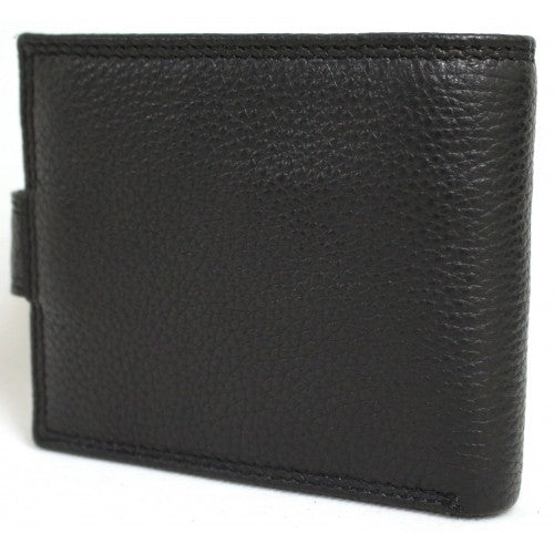 RFID Security Lined Leather Wallet. Full Grain Cow Hide Leather. Style: 11025 Hide & Chic