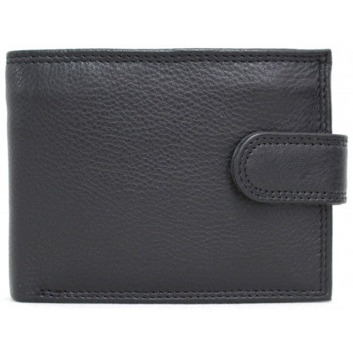 RFID Security Lined Leather Wallet. Full Grain Cow Hide Leather. Style: 11025 Hide & Chic