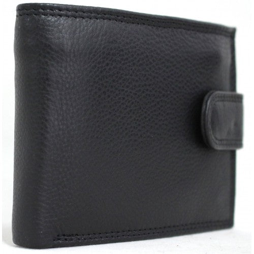 RFID Security Lined Leather Wallet. Full Grain Cow Hide Leather. Style: 11025 Hide & Chic