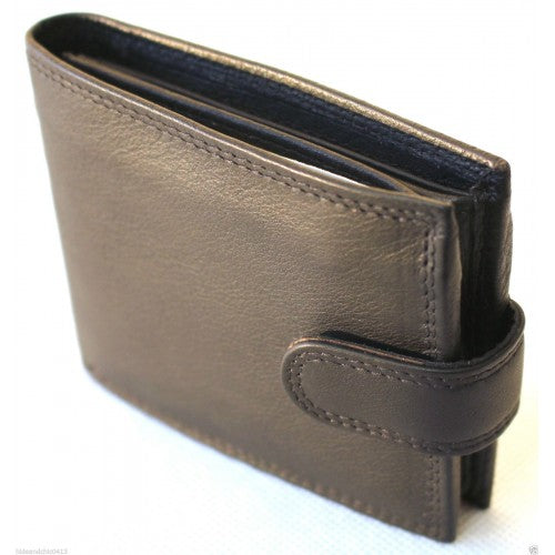 RFID Security Lined Leather Wallet. Full Grain Cow Hide Leather. Style: 11025 Hide & Chic