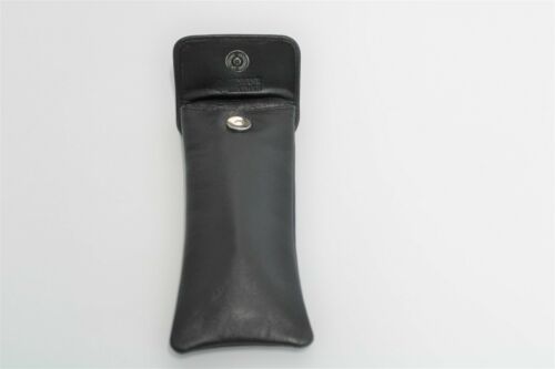 Glasses Case with Genuine Leather and Padding. Colours: Black, brown and red. Style: 11036 Hide & Chic