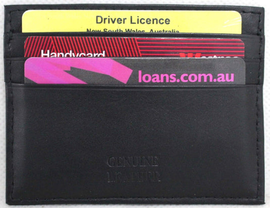 RFID Quality Full Grain Cow Hide Leather Card Holder / Wallet. Style No: 11041 Hide & Chic