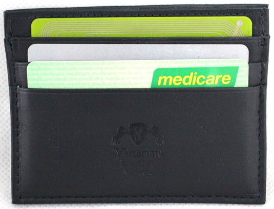 RFID Quality Full Grain Cow Hide Leather Card Holder / Wallet. Style No: 11041 Hide & Chic