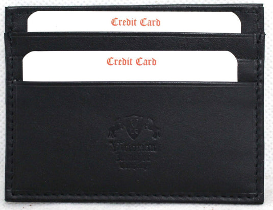 RFID Quality Full Grain Cow Hide Leather Card Holder / Wallet. Style No: 11041 Hide & Chic