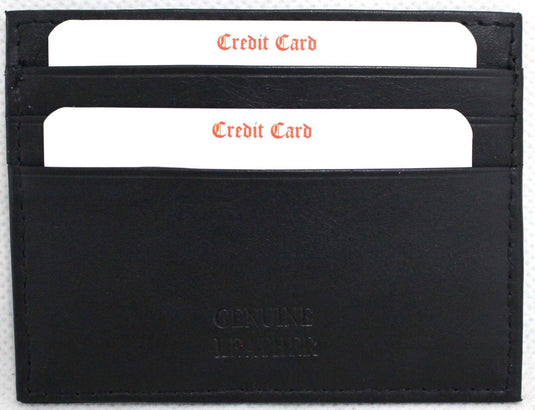 RFID Quality Full Grain Cow Hide Leather Card Holder / Wallet. Style No: 11041 Hide & Chic