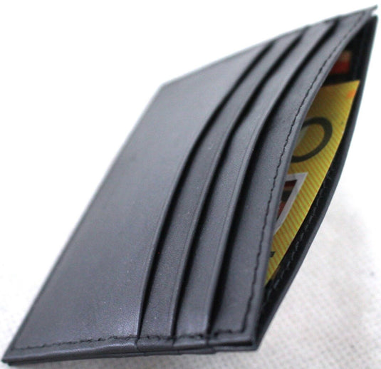 RFID Quality Full Grain Cow Hide Leather Card Holder / Wallet. Style No: 11041 Hide & Chic