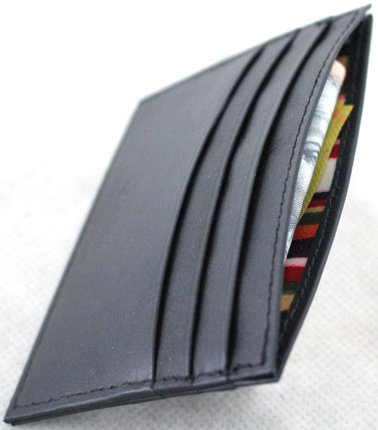 RFID Quality Full Grain Cow Hide Leather Card Holder / Wallet. Style No: 11041 Hide & Chic