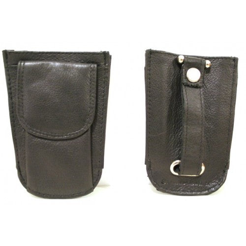 Quality Full Grain Cow Hide Leather Coin Purse / Key Ring. Style: 11042 Hide & Chic