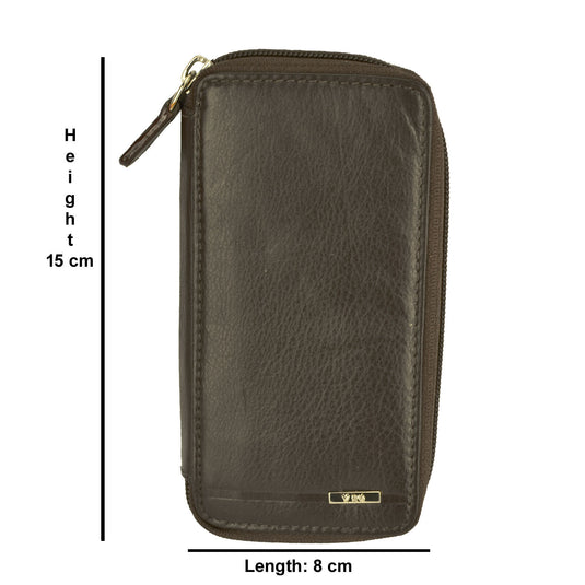 Quality Full Grain Cow Hide Leather Key case. Style: 11050 Hide & Chic
