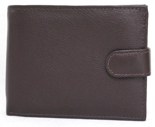 RFID LINED Hide Leather Wallet. Style 11000. Hide & Chic
