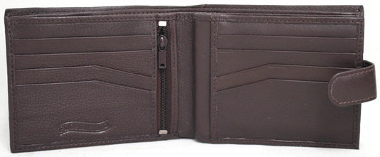 RFID LINED Hide Leather Wallet. Style 11000. Hide & Chic
