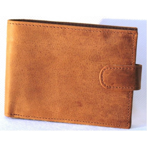 RFID lined Cow Hide Hunter Leather Wallet. 12006 by Hide & Chic