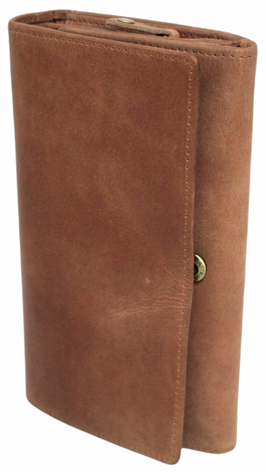 RFID Security Lined Quality Full Grain Leather Purse. 22059. Hide & Chic