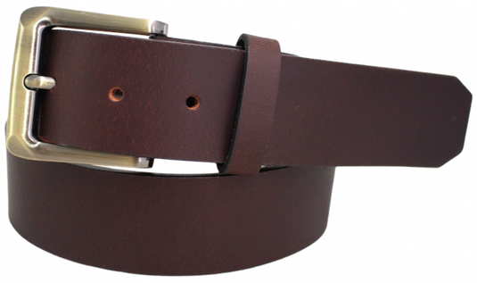 Hide & Chic Full Grain Leather Belt.  38 mm wide Style: 41005