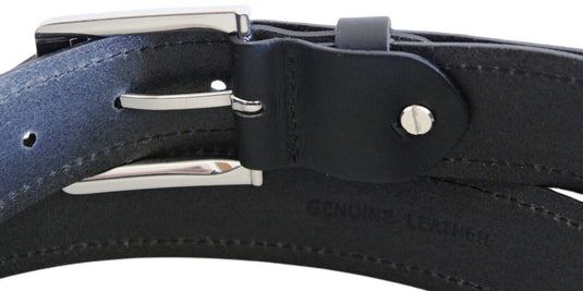 Budget New Genuine Leather Belt. Colour: Black or Brown. Style: 41016. Florentino
