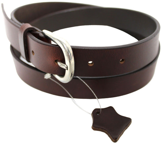 Quality Full Grain Genuine Leather Belt. Black, Brown or Tan. 41026. Hide & Chic