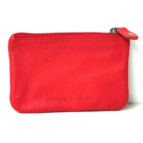 Quality Full Grain Cow Leather Coin Purse. Style: 11018 Hide & Chic