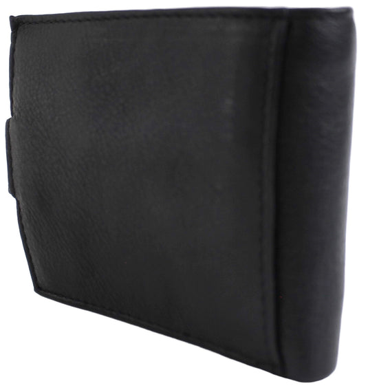 RFID Genuine Leather Wallet. Colours: Black. Brown. Tan. Style No: 11039