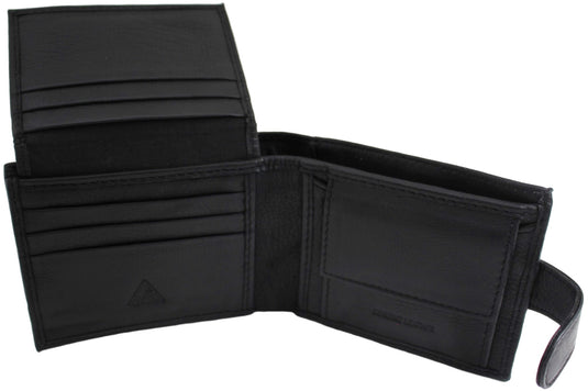 RFID Genuine Leather Wallet. Colours: Black. Brown. Tan. Style No: 11039