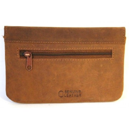 Hide & Chic Tobacco Pouch in Hunter Leather. Style number: 12013