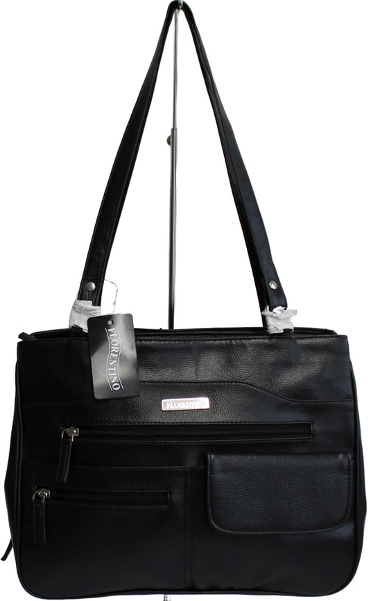 Multi Compartment Handbag with Shoulder Straps. Style No: 4291.