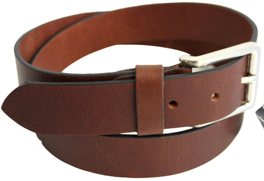 Budget New Genuine Leather Belt. Colour: Black or Brown. Style: 41016. Florentino