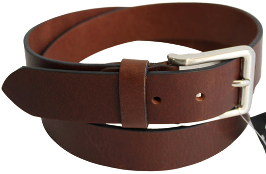 Budget New Genuine Leather Belt. Colour: Black or Brown. Style: 41016. Florentino