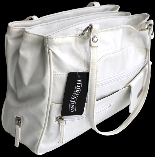 Multi Compartment Handbag with Shoulder Straps. Style No: 4291.