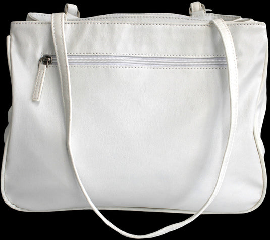 Multi Compartment Handbag with Shoulder Straps. Style No: 4291.