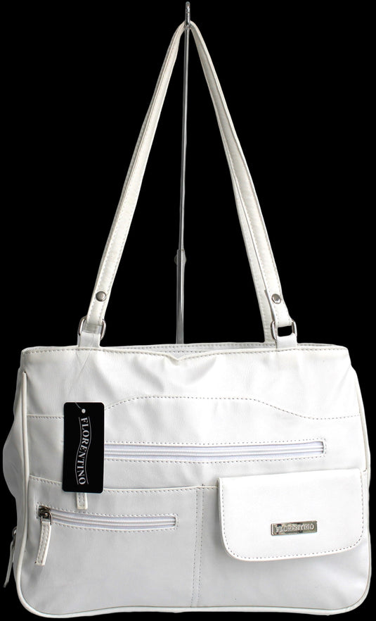 Multi Compartment Handbag with Shoulder Straps. Style No: 4291.