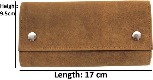Tobacco Pouch Full Grain Leather. Style: 12048 Hide & Chic