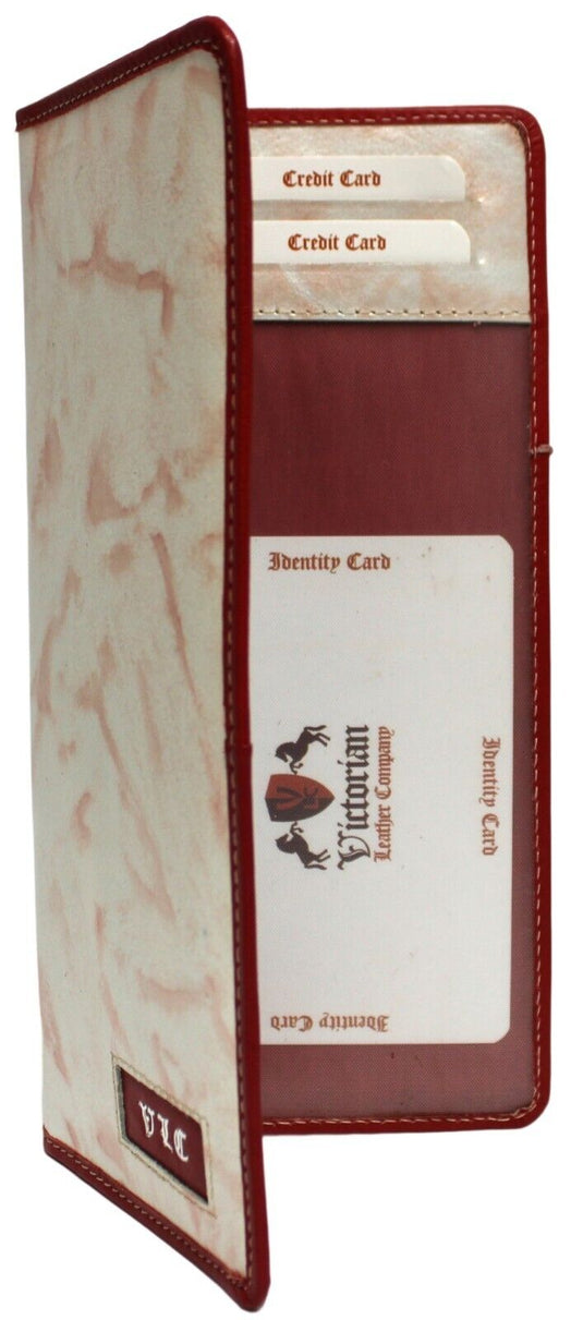 Quality Full Grain Genuine Leather Passport Holder / Travel Wallet.