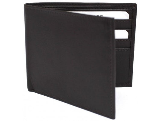 RFID Hide & Chic Genuine Leather Wallet Dark Brown STYLE: 11051