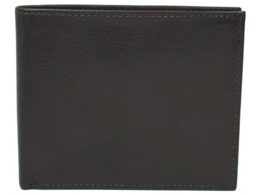 RFID Hide & Chic Genuine Leather Wallet Dark Brown STYLE: 11051