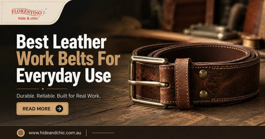 Best Leather Work Belts For Everyday Use